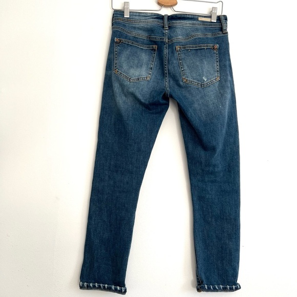 Pilcro and the Letterpress by Anthropologie slim boyfriend jeans size 25P - Picture 3 of 4